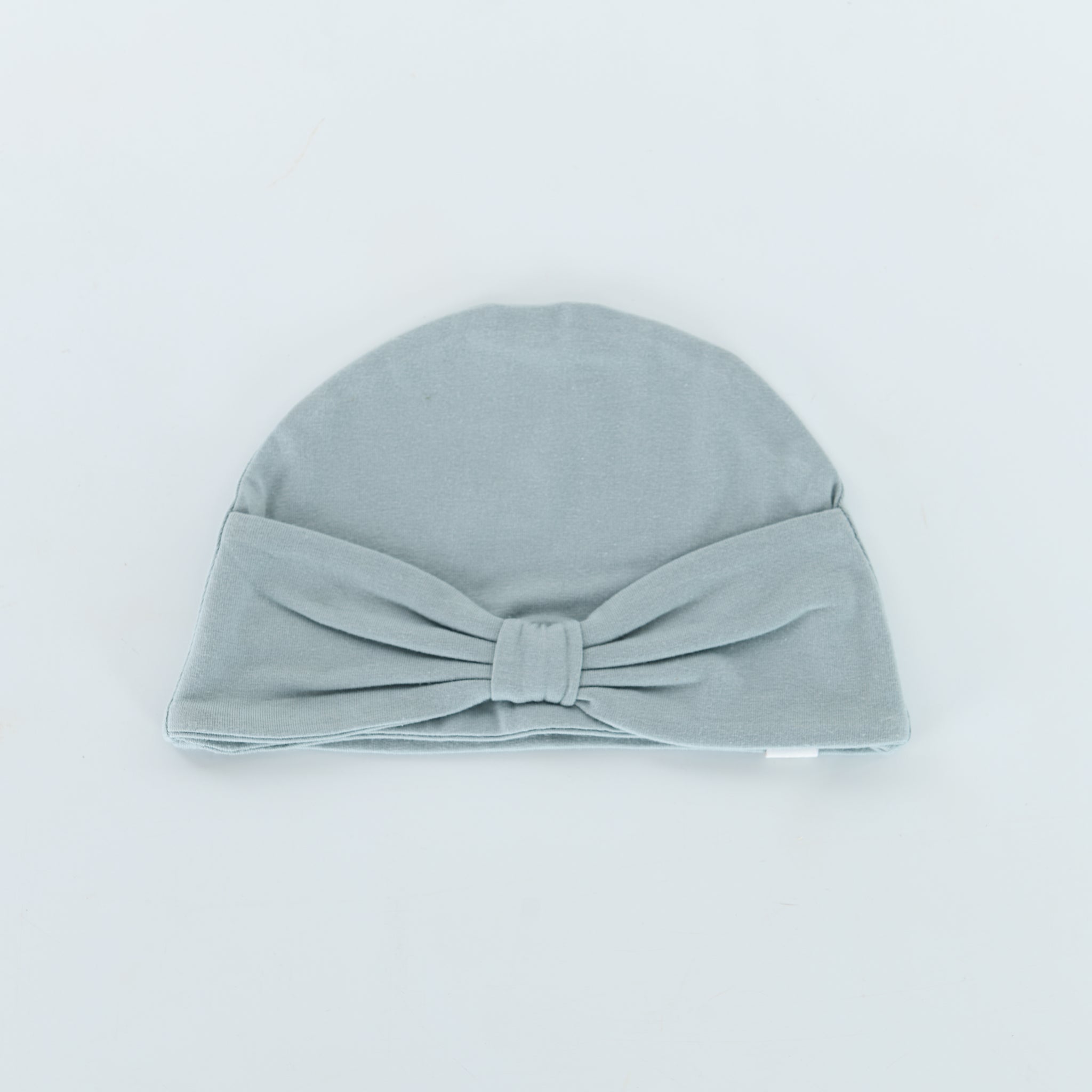 Organic Bow Hat for Women - Bay Blue Vintage Style - Perfect for Outdoor Activities, Weddings, and Casual Wear
