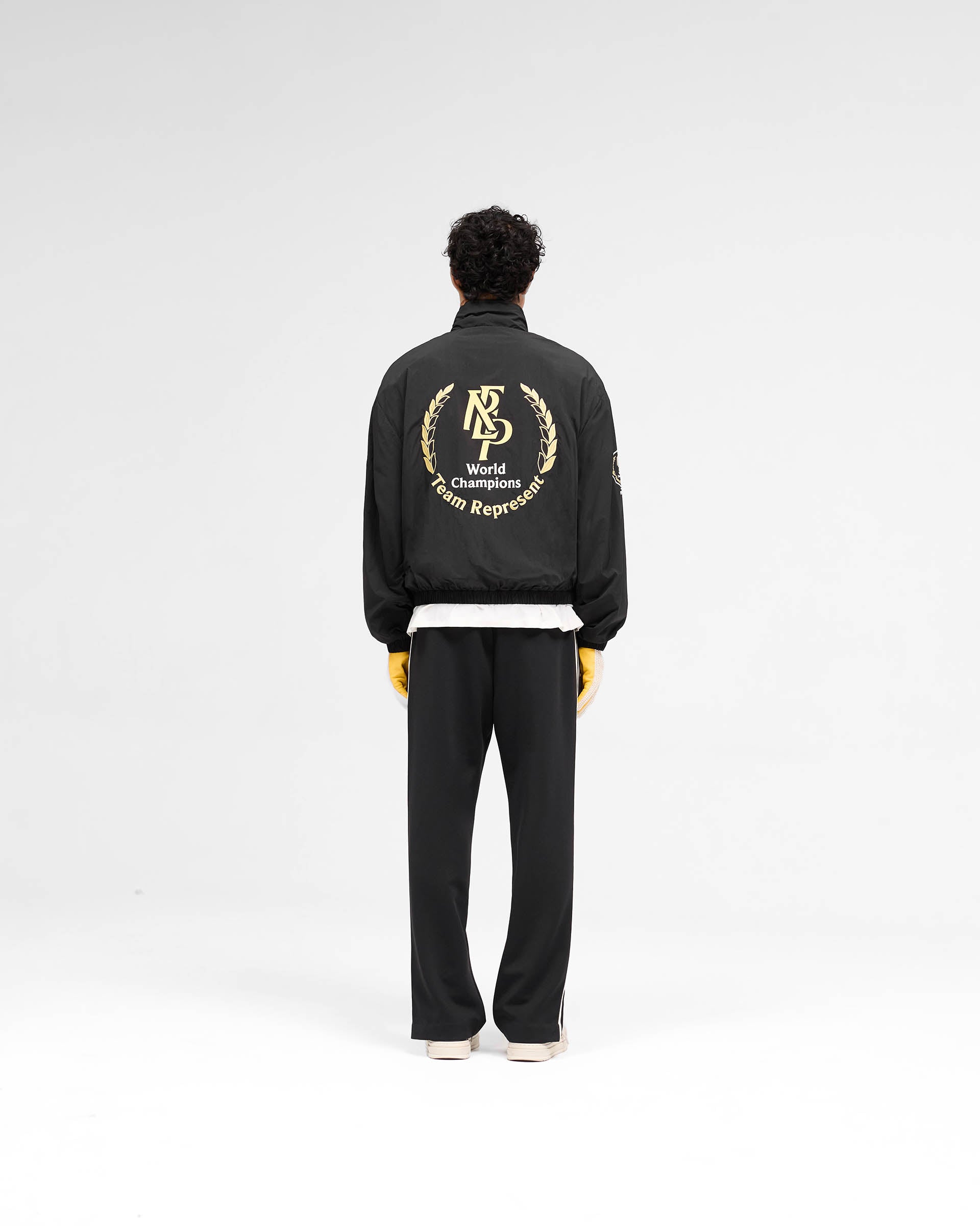 Championship Track Jacket - Premium Black Running Jacket for Men & Women | Perfect for Marathon Training, Gym Workouts & Outdoor Sports
