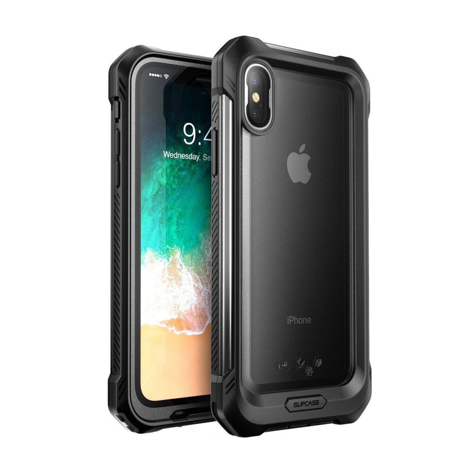 iPhone X / XS Unicorn Beetle Pro Series Rugged Waterproof Case - Shockproof, Dustproof & Screen Protector Included - Perfect for Outdoor, Hiking & Extreme Sports Protection