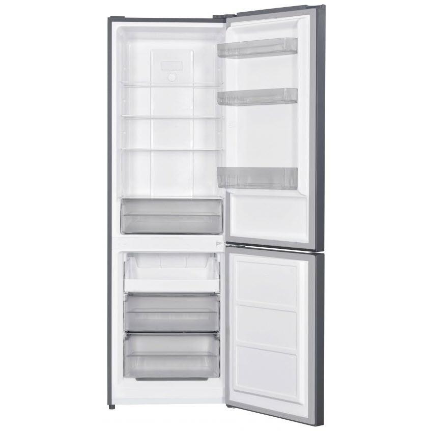 Danby 24 Inch Bottom Freezer Refrigerator, 10.3 cu.ft Compact Fridge with LED Lighting - Perfect for Apartments, Dorms, Offices & Small Kitchens (Model: DBMF100B1SLDB)