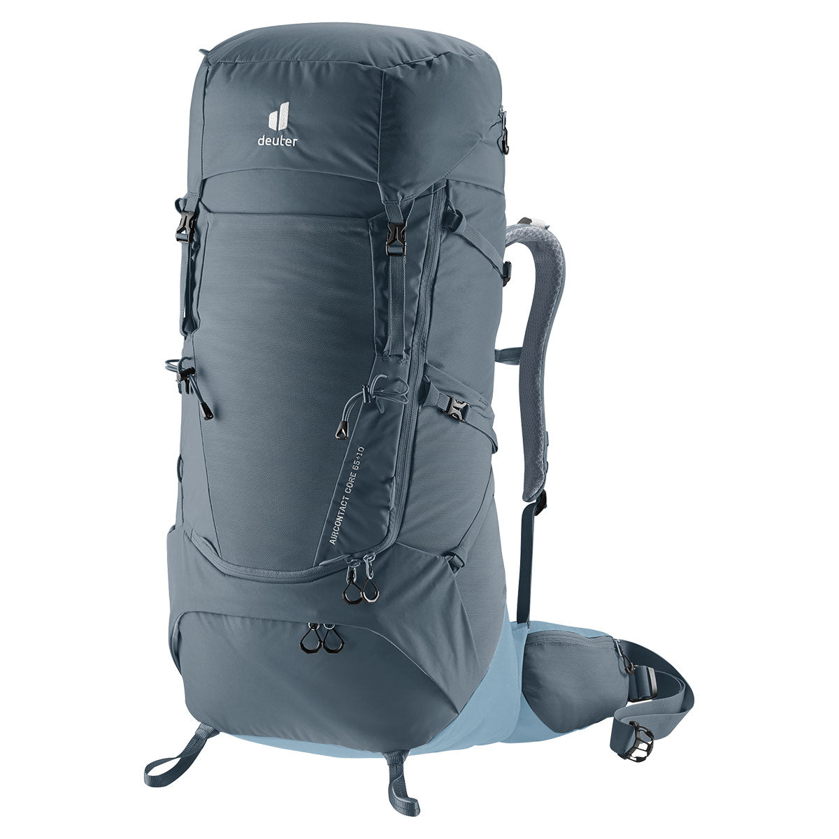 Aircontact Core 65+10 Backpack - Lightweight Hiking Backpack for Men & Women - 65L+10L Expandable Capacity - Perfect for Trekking, Camping & Outdoor Adventures
