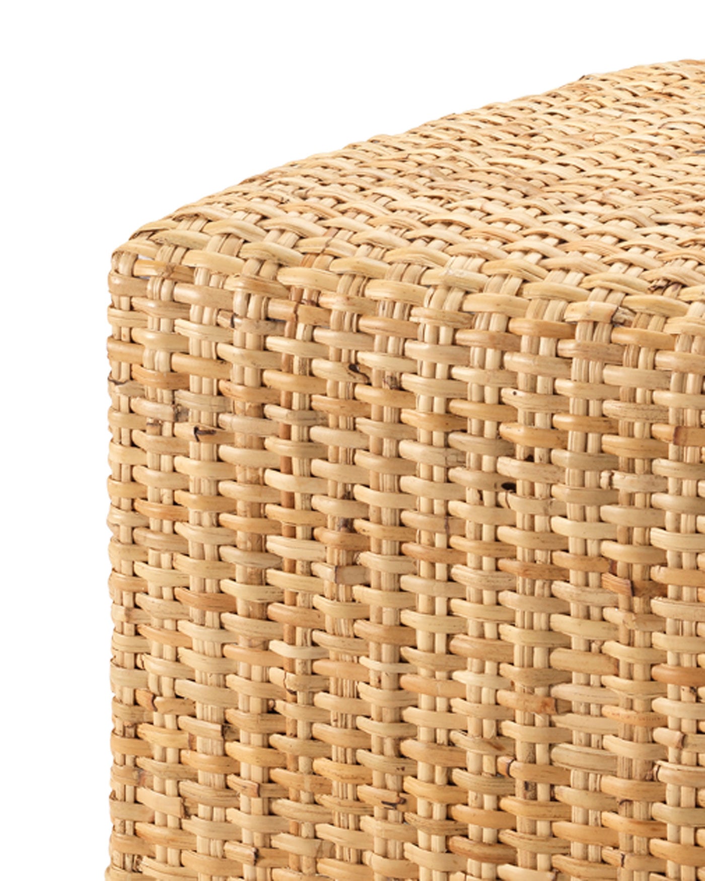 Large Natural Ottoman with Storage - Perfect for Living Room, Bedroom & Home Decor | Multi-Functional Footstool, Coffee Table & Seating