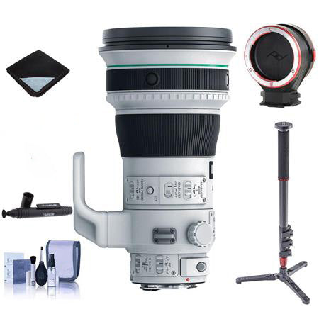 Canon EF 400mm f/4 DO IS II USM Telephoto Lens with Accessories - Professional Super Telephoto Lens for Wildlife, Sports & Nature Photography - DSLR Camera Lens for Canon EOS Cameras