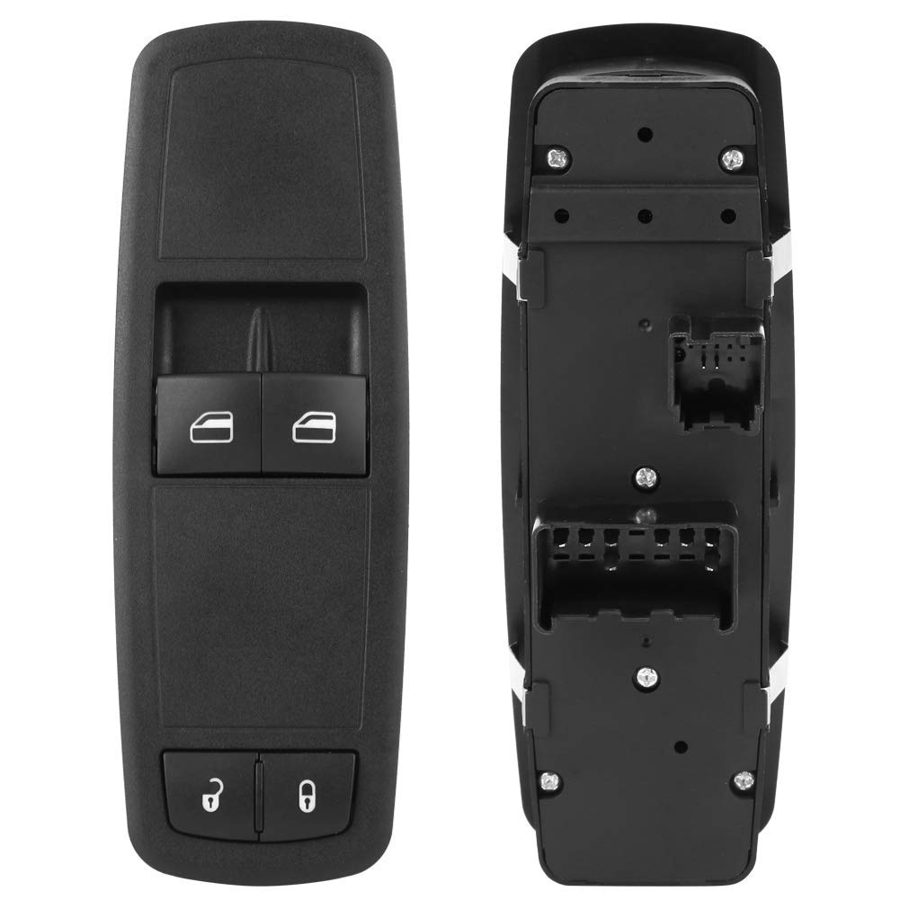 Electric Window Switch - Driver Side Front Left Power Master Window Switch Compatible with Chrysler Town & Country & Dodge Grand Caravan (2008-2016) - OEM 04602537AE Replacement - Perfect for Smooth Window Operation & Vehicle Maintenance