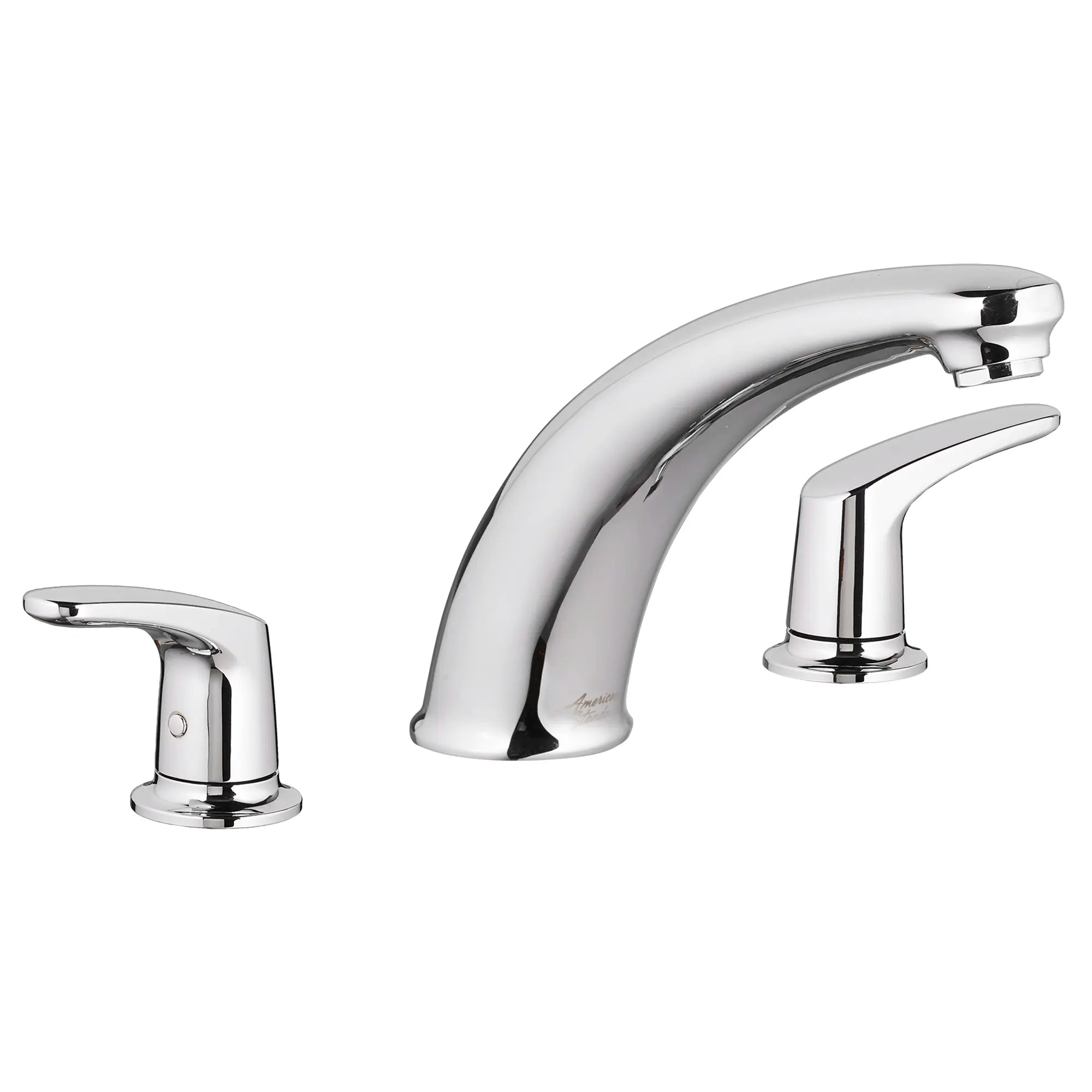 Colony PRO Deck Mount Bathtub Faucet with Lever Handles - Compatible with Flash Rough-in Valves | Modern Bathroom Fixture for Spa-Like Relaxation