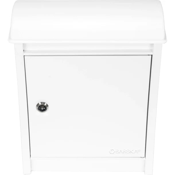Barska CB14076 Secure Wall Mount Mail Dropbox with Locking Flap - Perfect for Home, Office & Apartment Package Delivery Protection