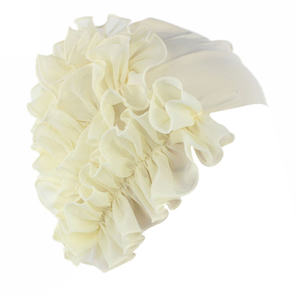 Soft & Comfortable Women's Chemo Beanie Hat - Floral Turban Head Wrap for Cancer Patients - Breathable Headband for Hair Loss, Chemotherapy & Everyday Wear - Perfect for Home, Hospital & Outdoor Activities