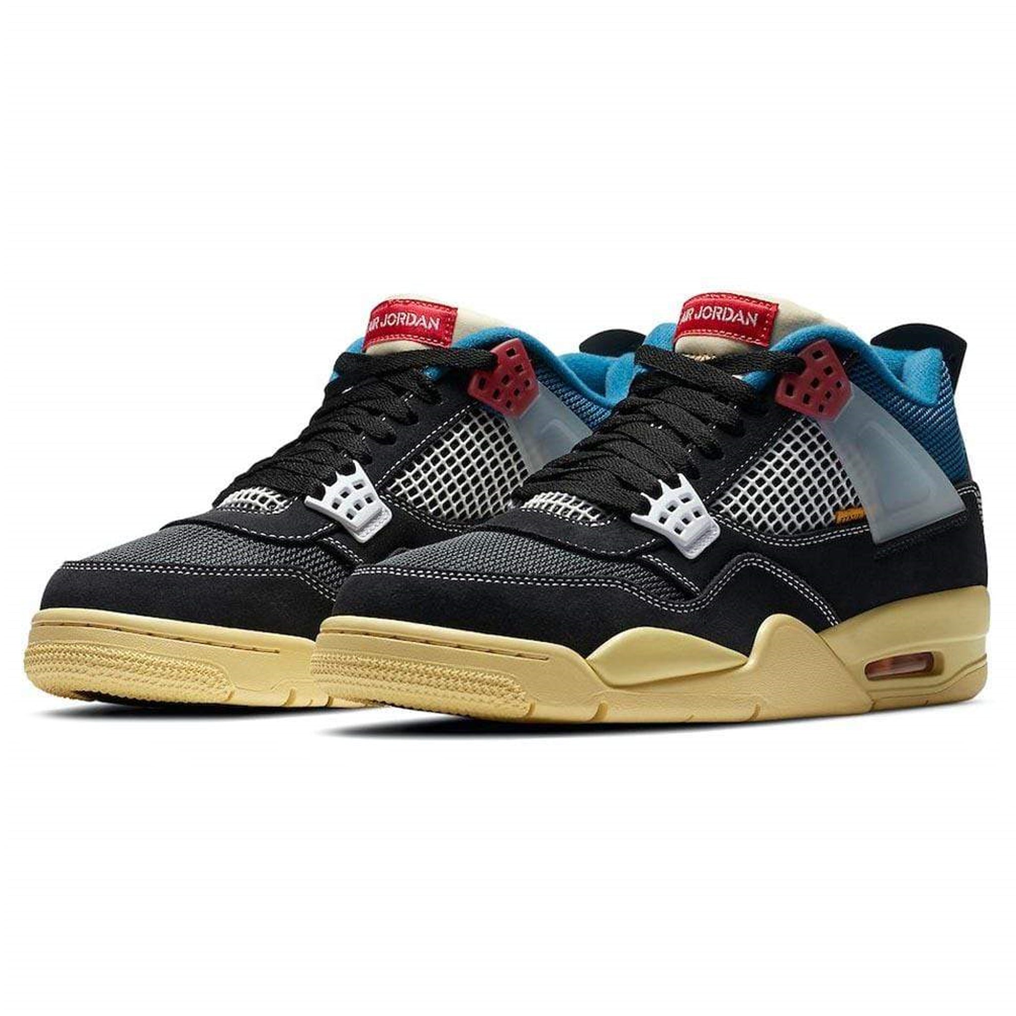 Air Jordan 4 x Union Retro Off Noir Men's Basketball Shoes - Limited Edition Sneakers for Streetwear & Casual Outfits