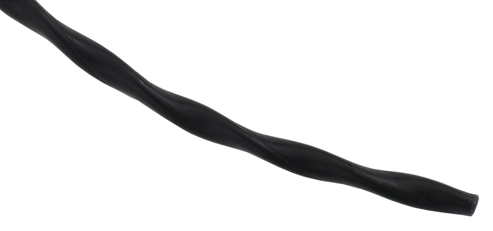 Vortex .105 Inch Black Donut Trimmer Line for Lawn Mowers & Weed Eaters - Durable Rotary Cutting Line for Professional Landscaping & Home Garden Maintenance