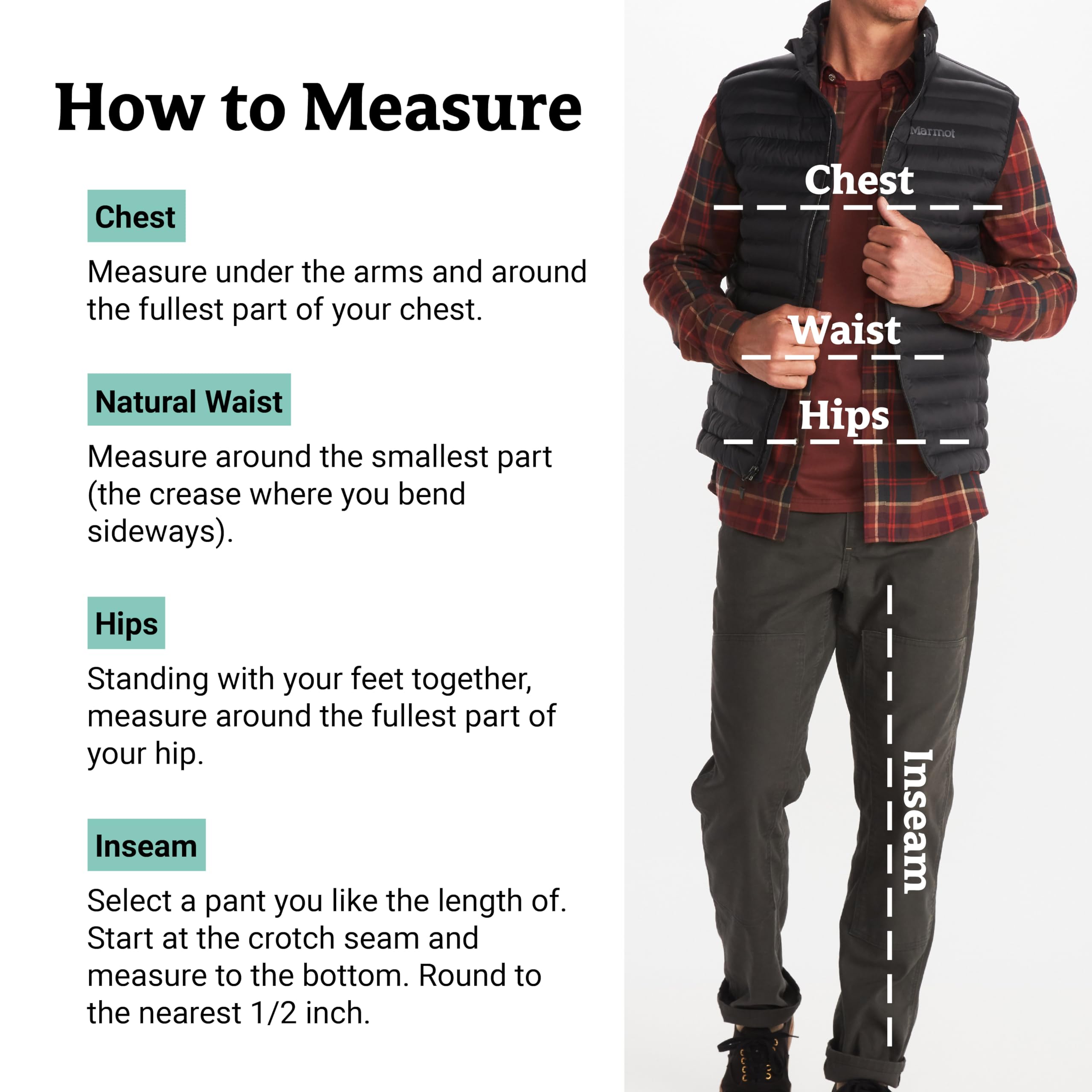 MARMOT Men's Echo Featherless Vest - Lightweight Insulated Puffer Vest for Outdoor Hiking, Camping & Casual Wear