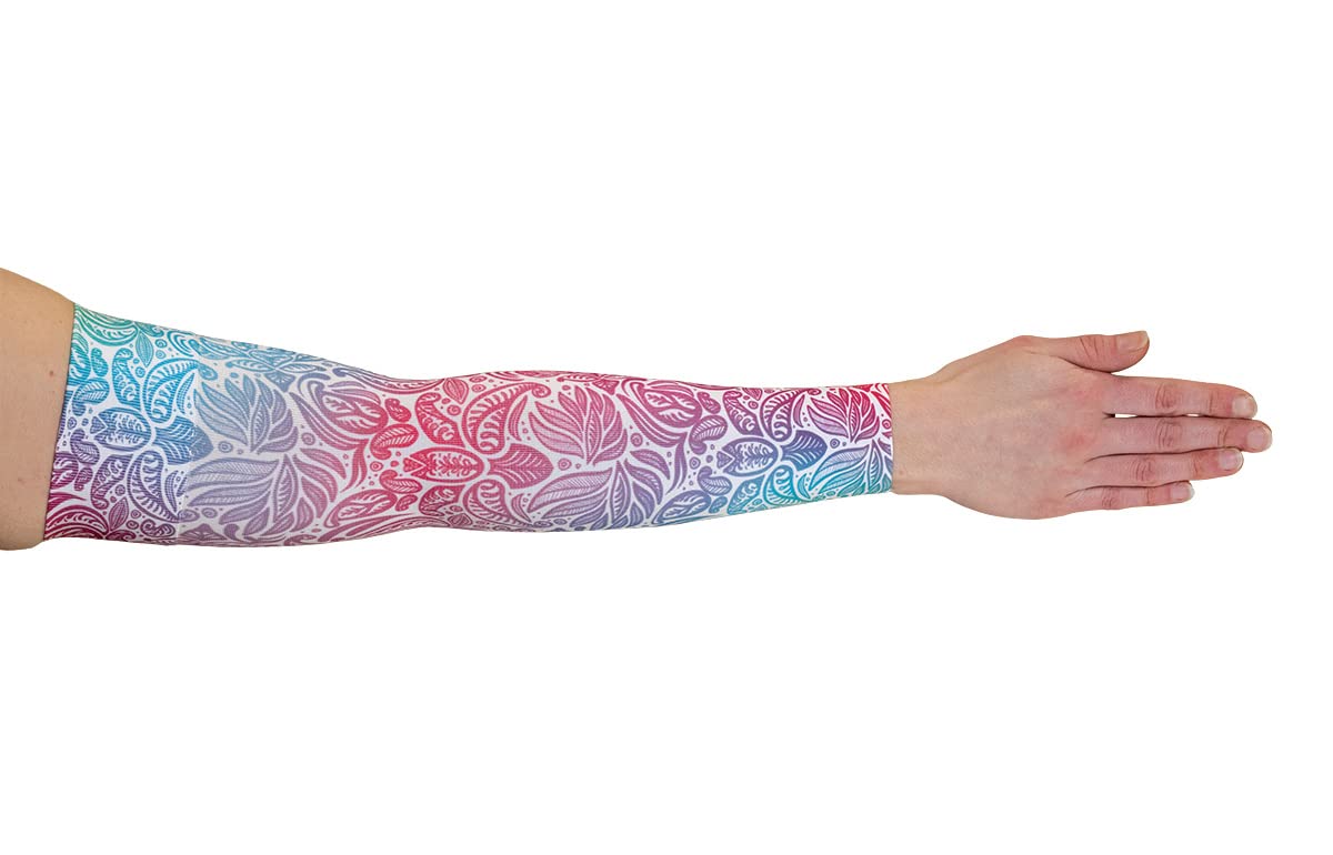 Oasis Medical Graduated Compression Arm Sleeve for Lymphedema - Relief for Swelling & Pain - Ideal for Post-Surgery Recovery, Sports & Daily Activities