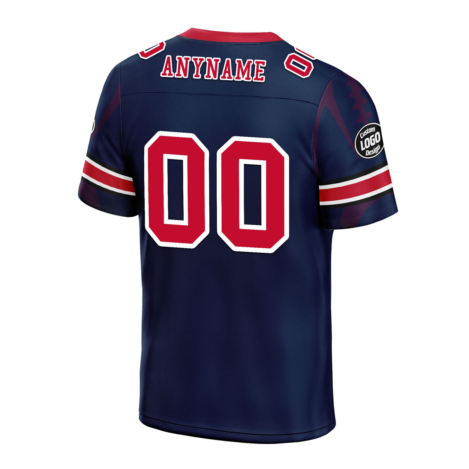 Custom New England Patriots Football Jersey & Sports Shoes Combo - Personalized NFL Fan Gear for Men & Women - Perfect for Game Day, Tailgating & Sports Events