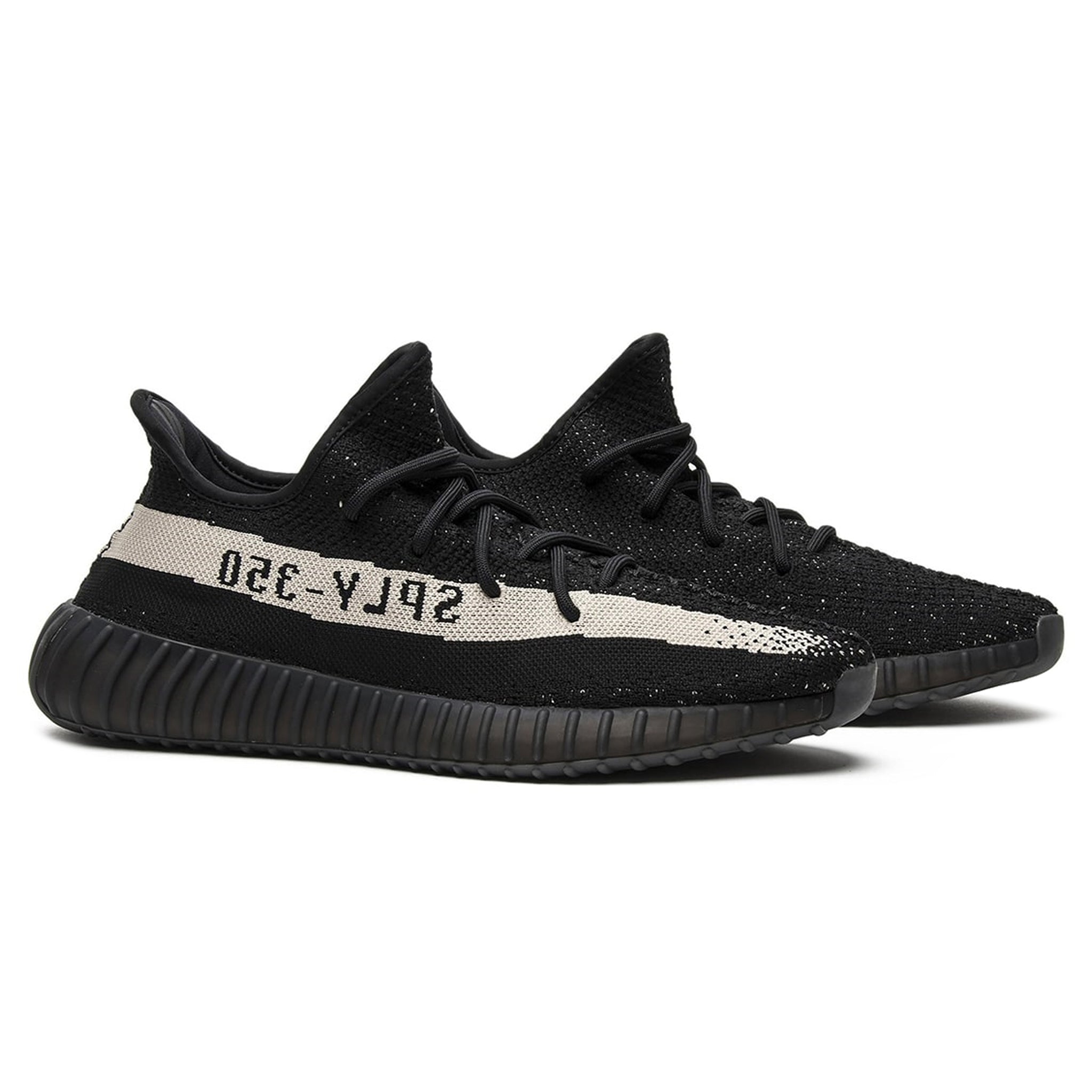 Adidas Yeezy Boost 350 V2 Core Black White (Oreo) - Men's Running Shoes for Casual Wear & Street Style Fashion
