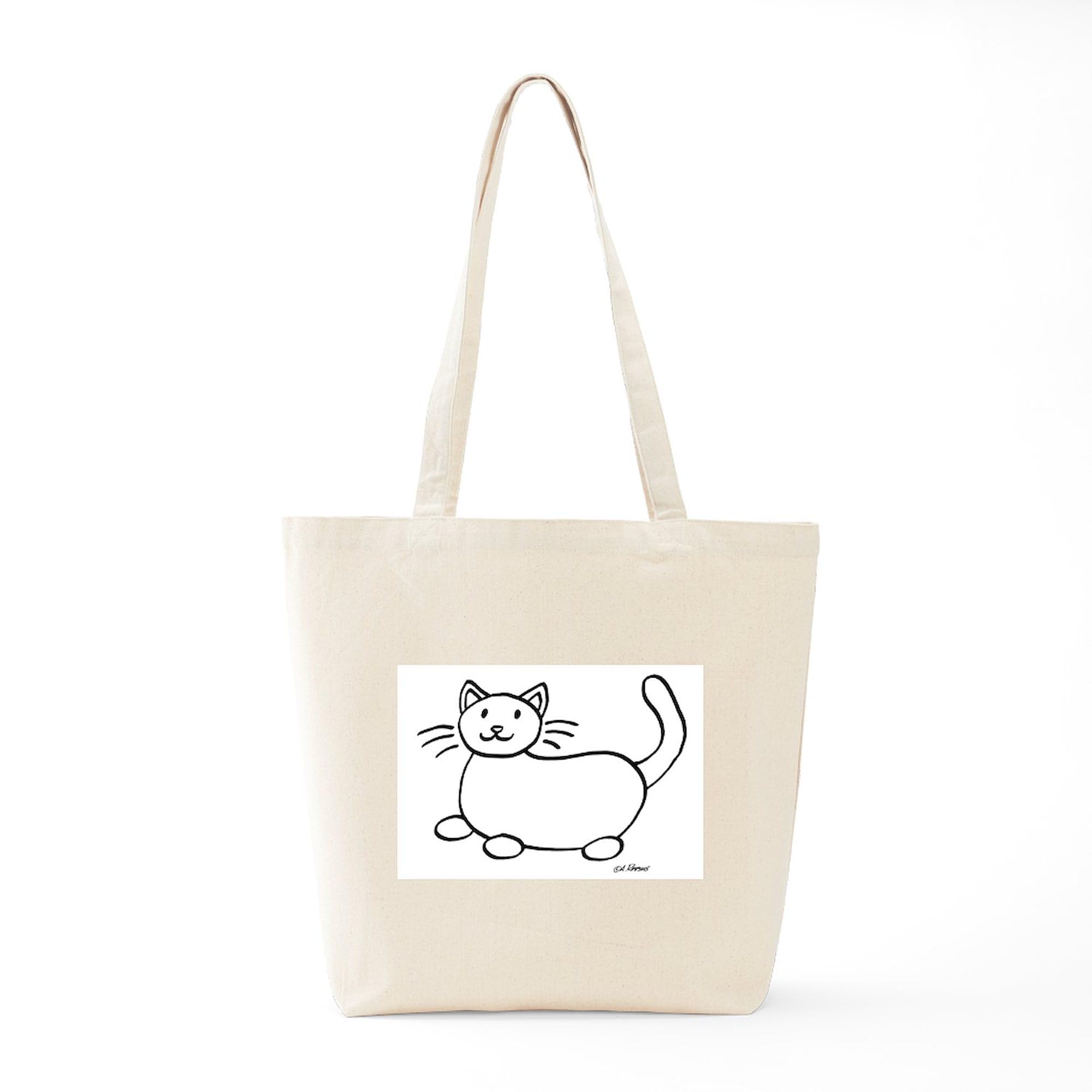 Kind Hearted Woman Tote Bag - Natural Canvas Reusable Shopping Bag for Groceries, Beach & Everyday Use | Eco-Friendly Cotton Carryall