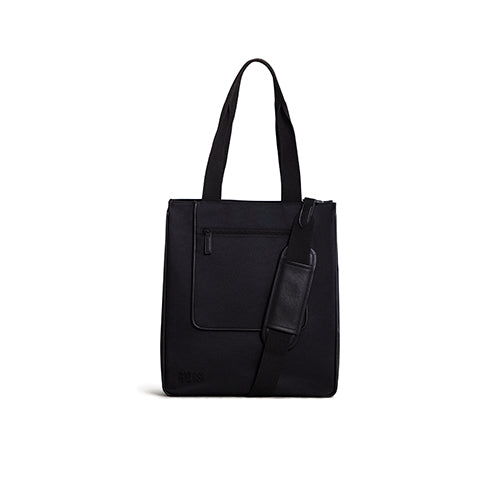 Premium Black North To South Tote Bag for Women - Stylish & Spacious Handbag for Work, Travel & Everyday Use