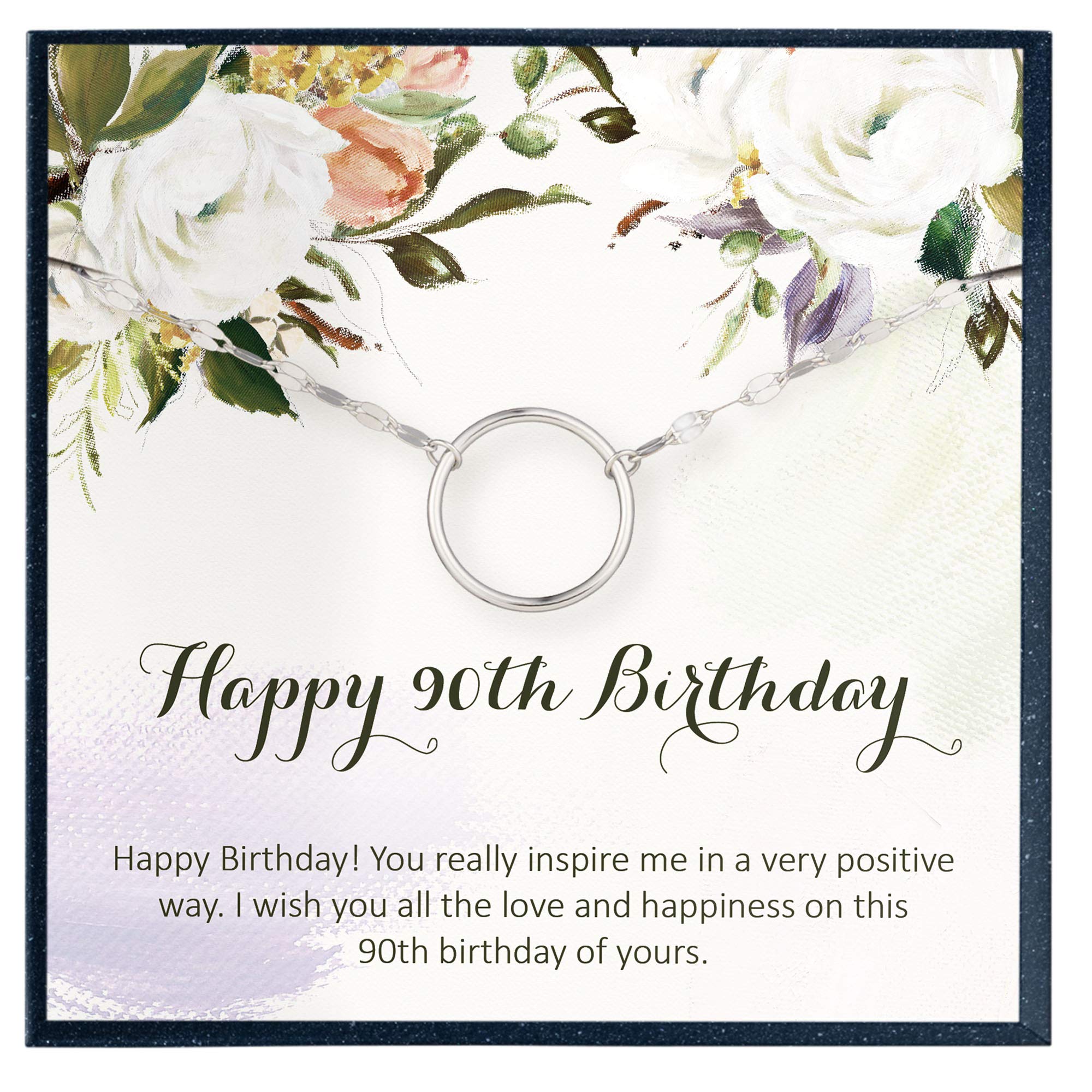 90th Birthday Bracelet for Women - Elegant Jewelry Gift for Grandma, Aunt, or Friend - Perfect for Milestone Celebrations & Special Occasions