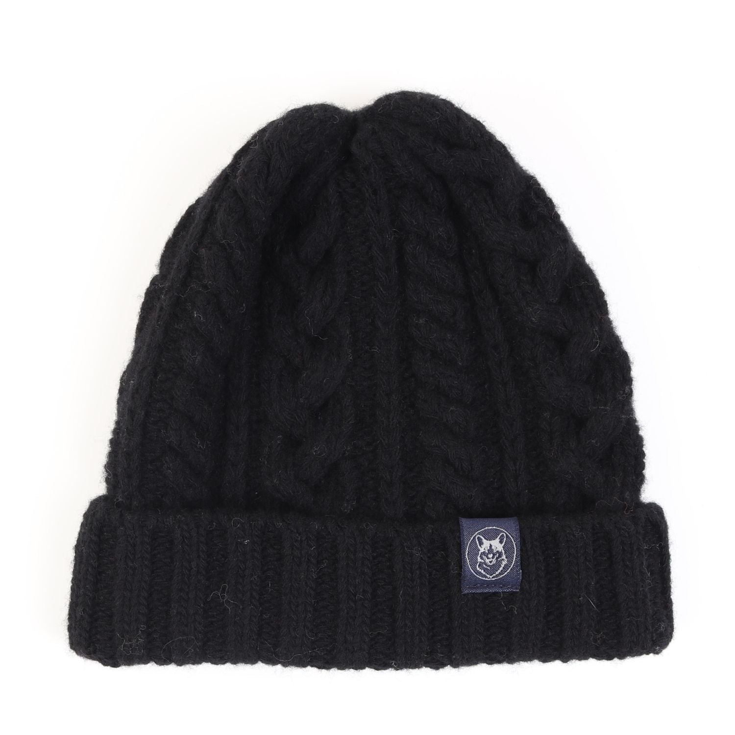 Men's Warm Cashmere Blend Cable Knit Beanie - Soft Winter Hat for Outdoor Activities & Cold Weather Fashion