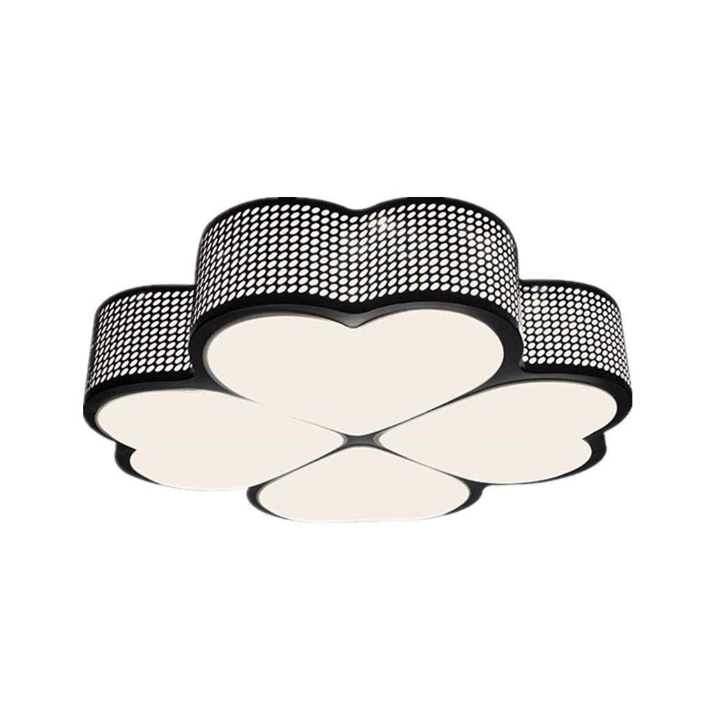 Modern LED Ceiling Light Fixture for Bedroom, Living Room, Kids Room - Dimmable Flush Mount Lighting for Home Decor & Nursery