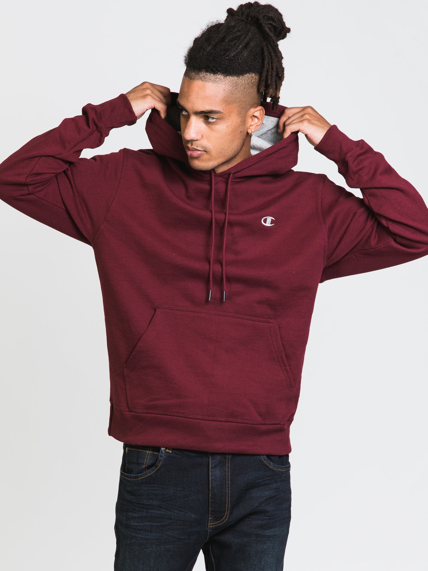 Champion Color Pop Pullover Hoodie - Soft & Stylish Sweatshirt for Men & Women | Perfect for Gym, Casual Wear & Outdoor Activities