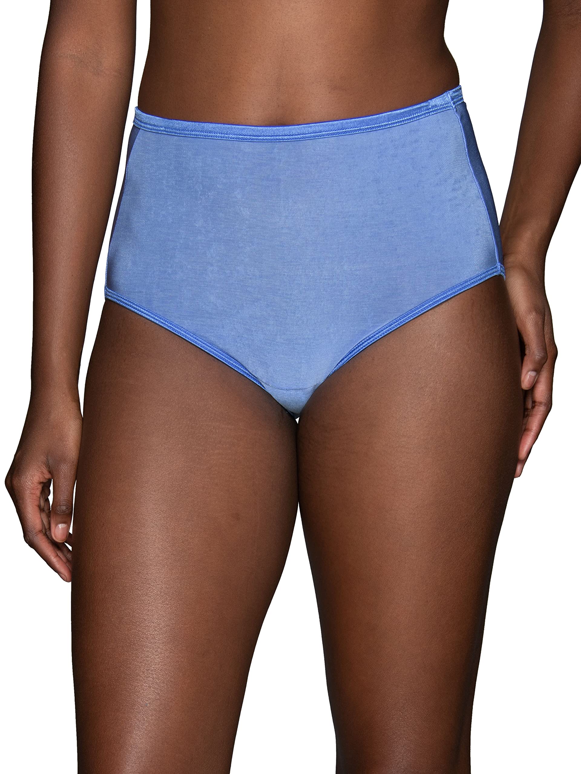 Vanity Fair Women's Illumination Brief Panties - Silky Stretch Underwear with Satin Trim - Comfortable & Sexy for Everyday Wear, Date Night & Special Occasions