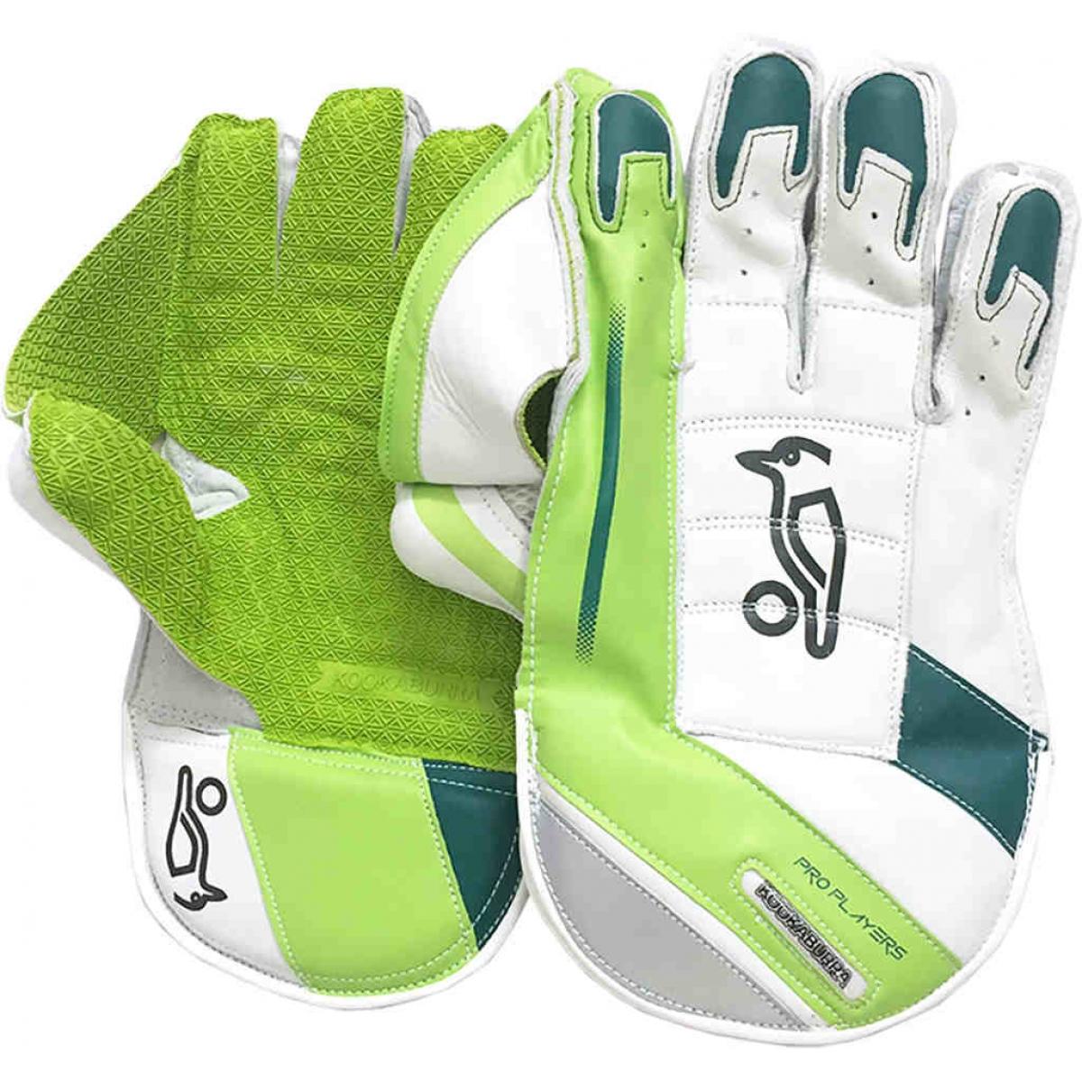 Kookaburra Pro Players Cricket Keeping Gloves - High Performance Wicket Keeper Gloves for Cricket Matches & Training