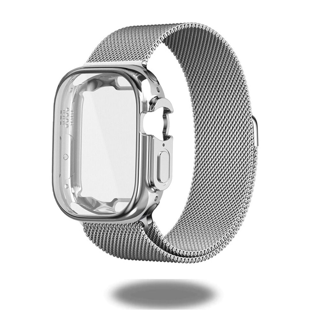 Durable Metal Mesh Loop with Shockproof TPU Case - Perfect for iPhone 14/13/12 Series, Samsung Galaxy & Pixel Phones - Ideal for Gym, Outdoor Activities & Everyday Protection