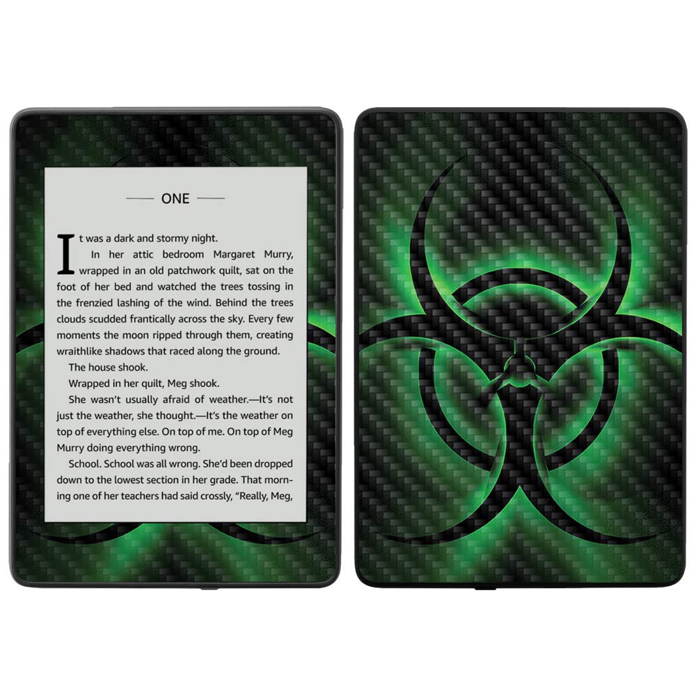 Premium Carbon Fiber Skin for Amazon Kindle Paperwhite 2018 (10th Gen) - Anti-Glare Protective Cover | Durable Textured Finish | Easy Application & Removal | Made in USA | Perfect for Reading Outdoors & Travel Protection