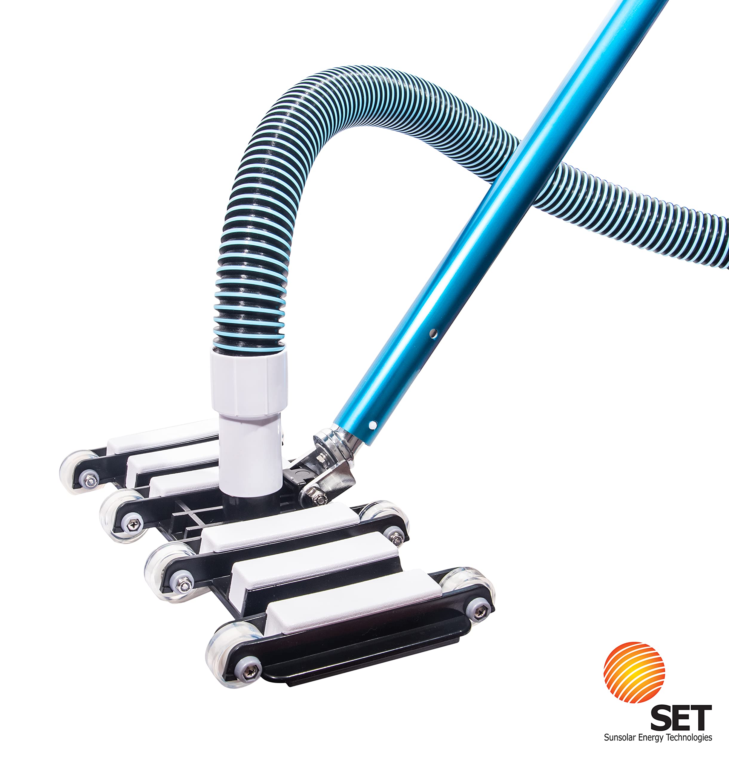 Heavy Duty Vacuum Head with Wheels & Swivel - for Home & Garage Cleaning