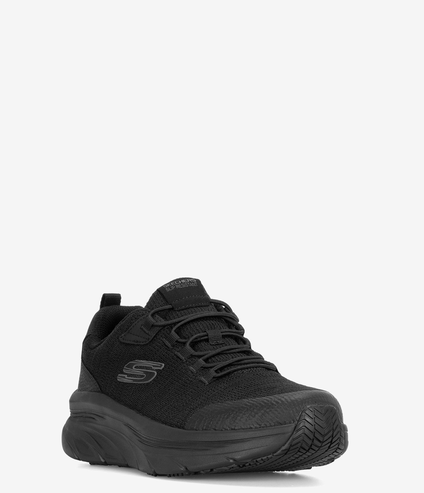 Skechers Work DLux Walker Slip Resistant Shoes for Men - Comfortable & Durable Work Boots for Construction, Warehouse & Outdoor Activities