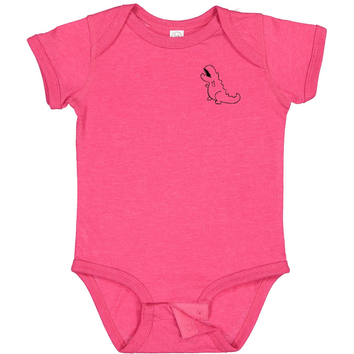Inktastic Pocket Dino Baby Tyrannosaurus Dinosaur Bodysuit - Cute Dinosaur Outfit for Infants & Toddlers - Perfect for Playdates, Daycare & Photo Shoots