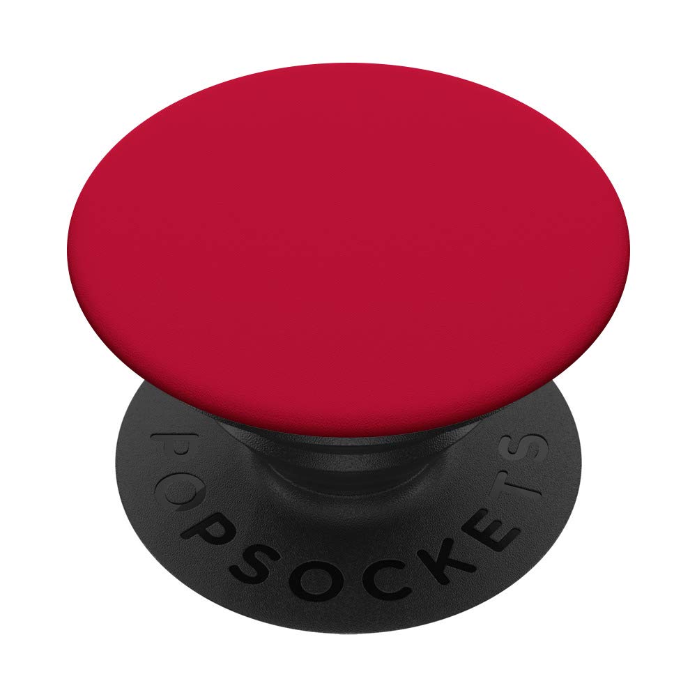 Red Plain Solid Purple PopSockets Grip and Stand for Phones and Tablets - Secure Phone Holder for Home, Office, and Travel Use
