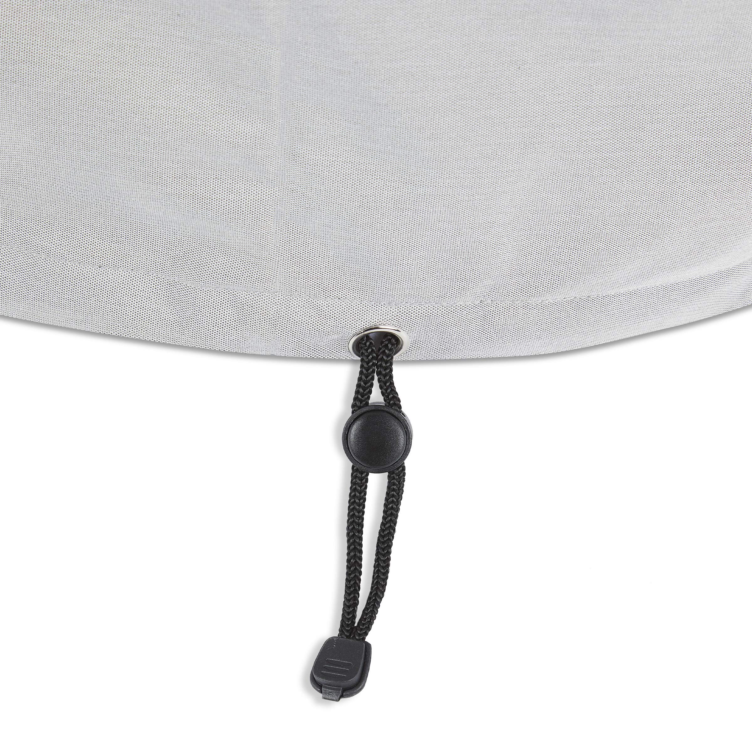 Real Flame Ventura Rectangle Fire Table Cover - Waterproof & UV Resistant Storage Cover for Fire Pits up to 59 Inches - Perfect for Outdoor Patio, Deck, and Backyard Protection