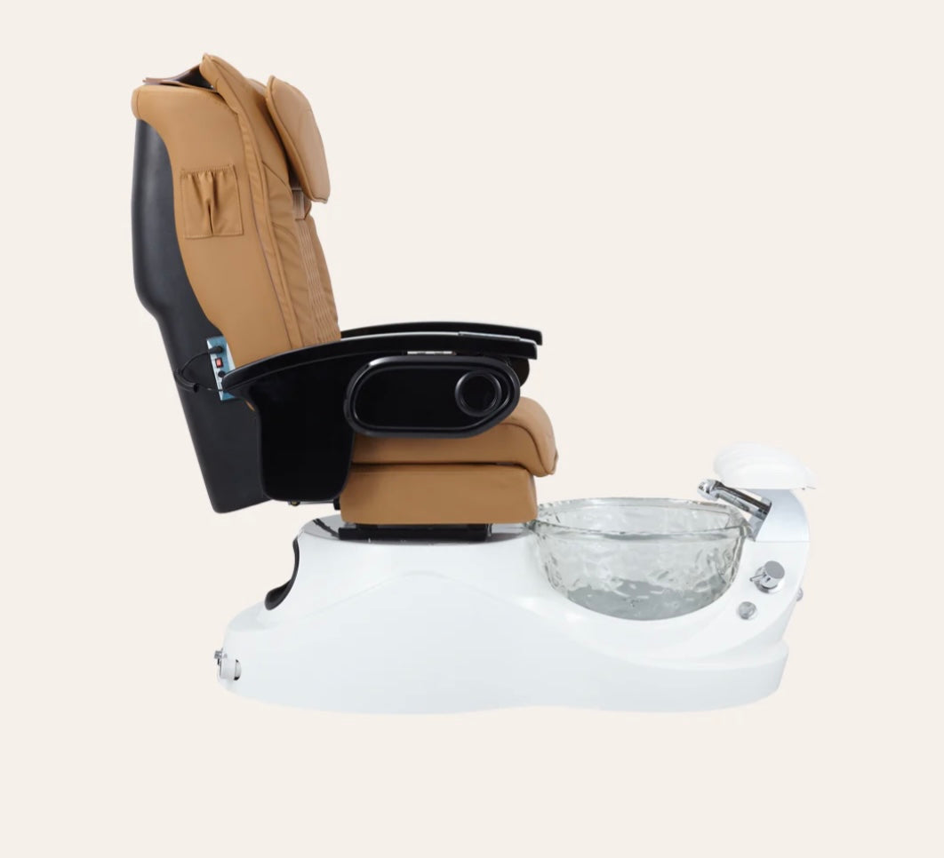 Premium Oasis Spa Pedicure Chair for Salon & Home Use - Ergonomic Massage Pedicure Chair with Adjustable Settings & Foot Bath - Perfect for Nail Salons, Spas & At-Home Relaxation