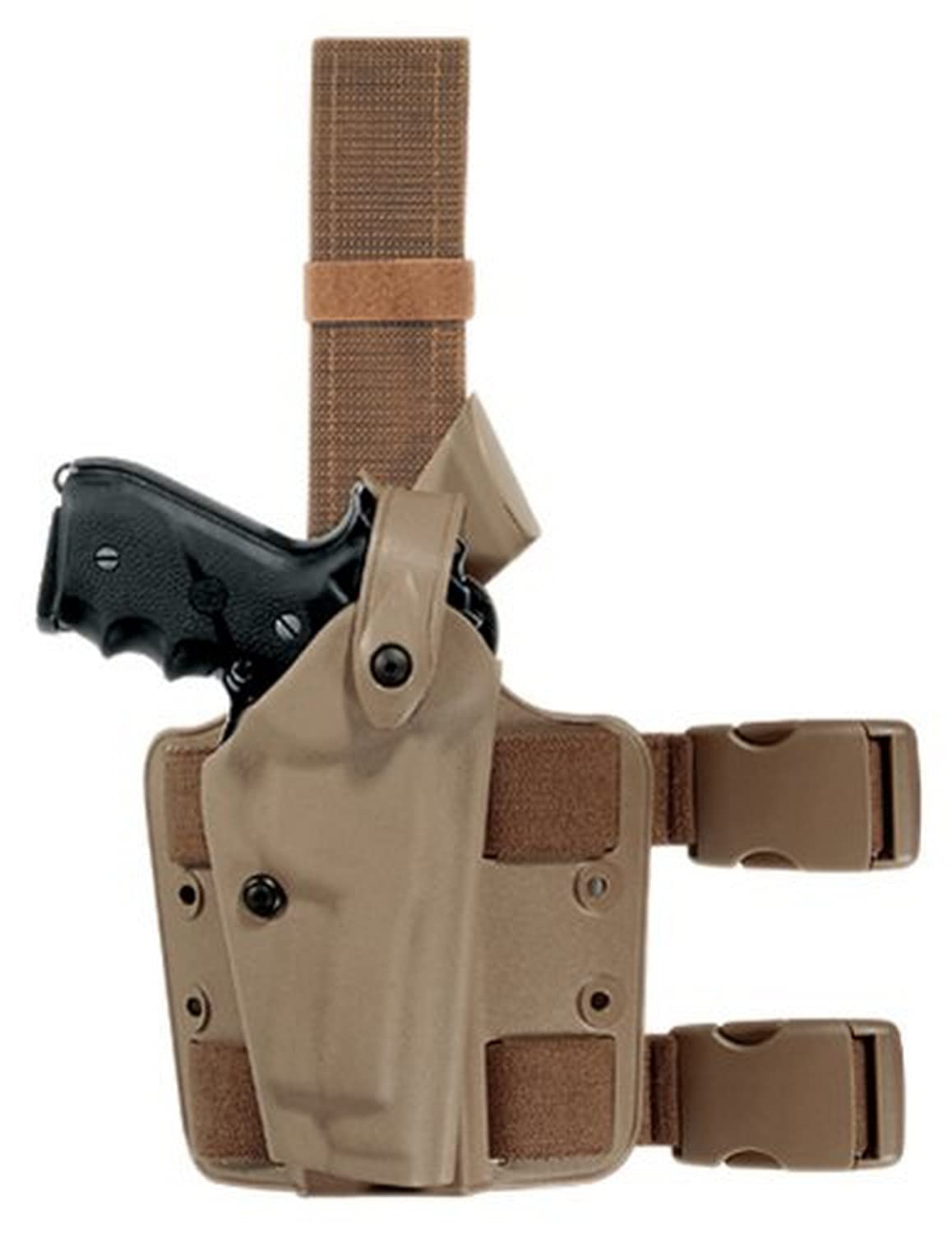 Safariland 6004 Earth Brown Tactical Holster for Sig Sauer P220 & P226 - SLS Hood Retention System - Perfect for Law Enforcement, Military & Concealed Carry