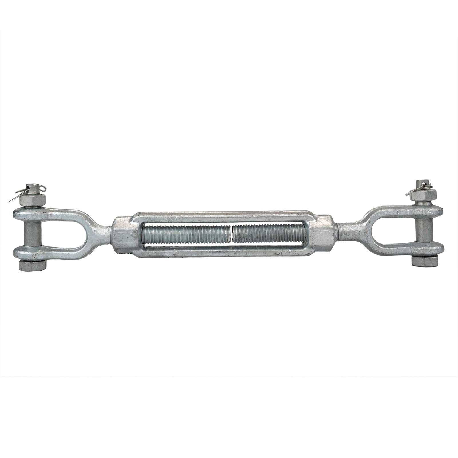 Galvanized Jaw and Jaw Turnbuckle 1-1/4