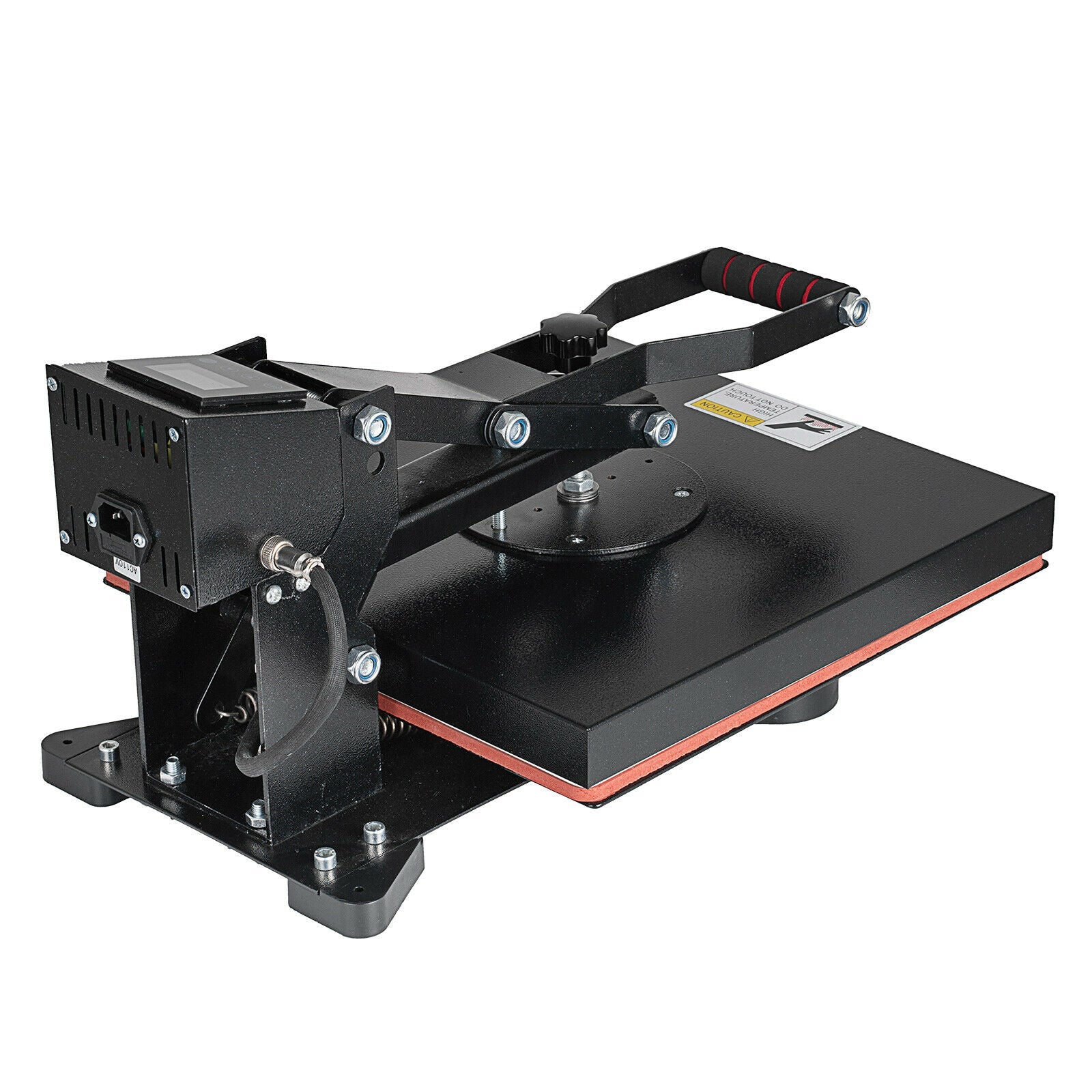 15x15 DIY Digital Clamshell Heat Press Machine for T-Shirt Sublimation Transfer - Perfect for Custom Apparel, Mugs & Home Decor Projects