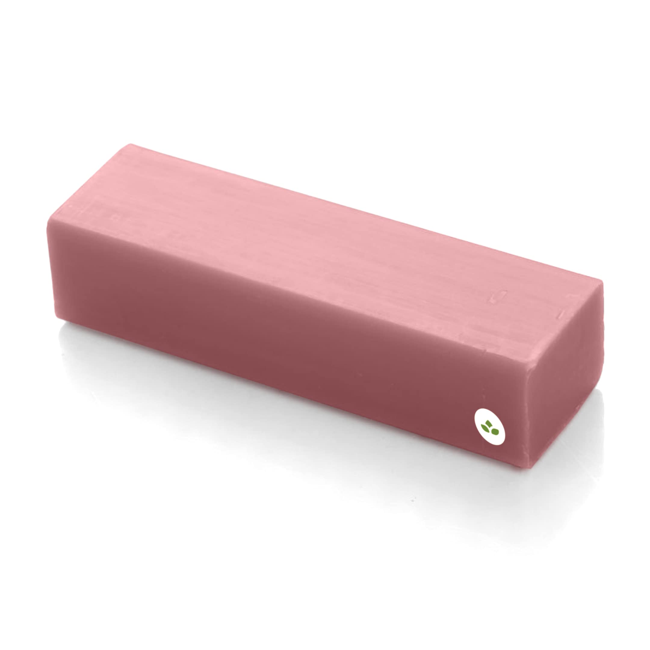 VEDANUM Organic Rose Ultra Premium Melt and Pour Soap Base for Soap Making - 500 Gm (Sulfate & Paraben Free) - Perfect for DIY Handmade Soaps, Gifts, and Spa Treatments