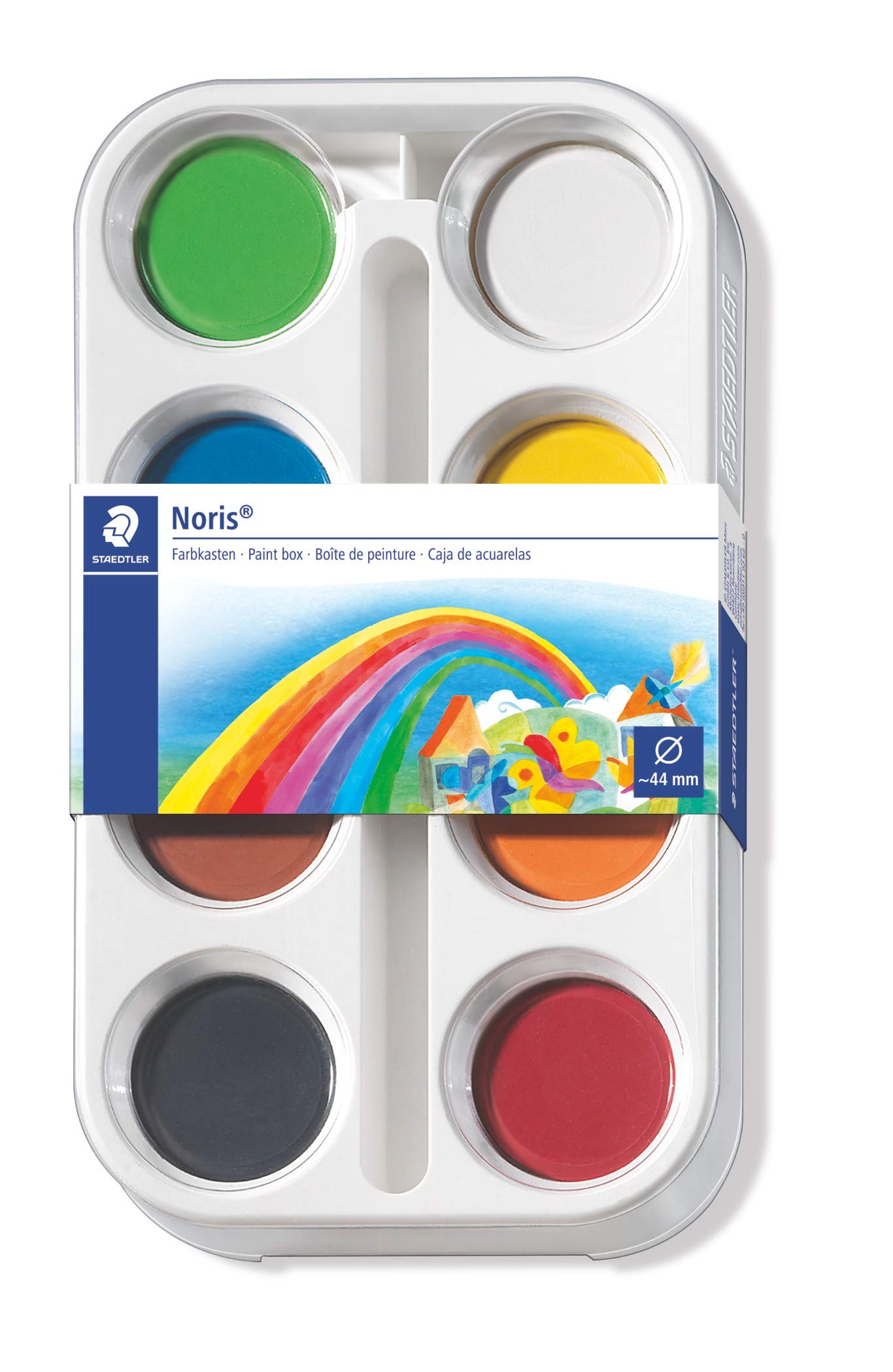 Premium Mali Paint Box with 8 Vibrant Colors - Perfect for Kids Art Projects, School Supplies & DIY Crafting