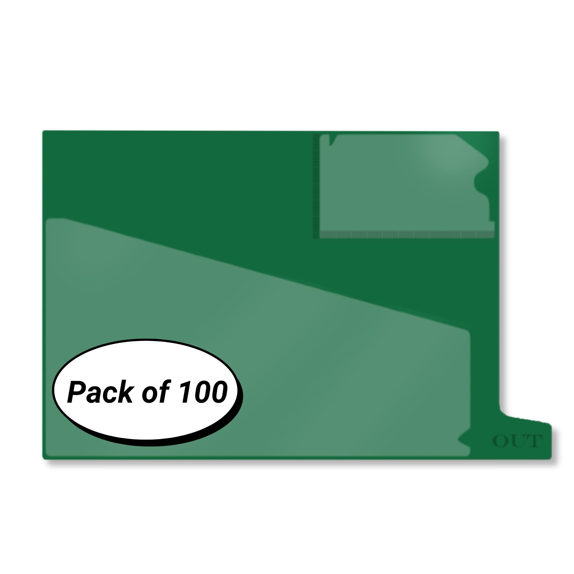Plastic File Folders Letter Size 9