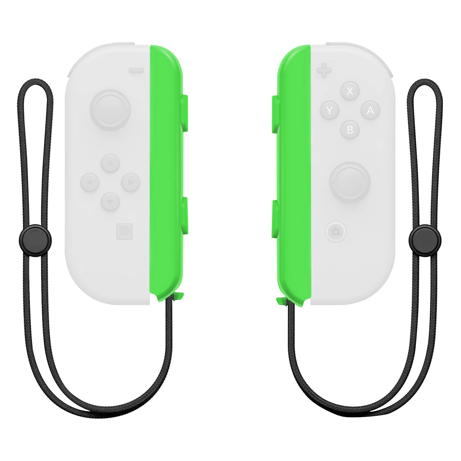XBERSTAR 1 Pair Portable Controller Hand Strap for Nintendo Switch - Comfortable Wrist Rope for Joy-Con & Pro Controller (Green) - Perfect for Gaming on the Go, Travel & Long Play Sessions