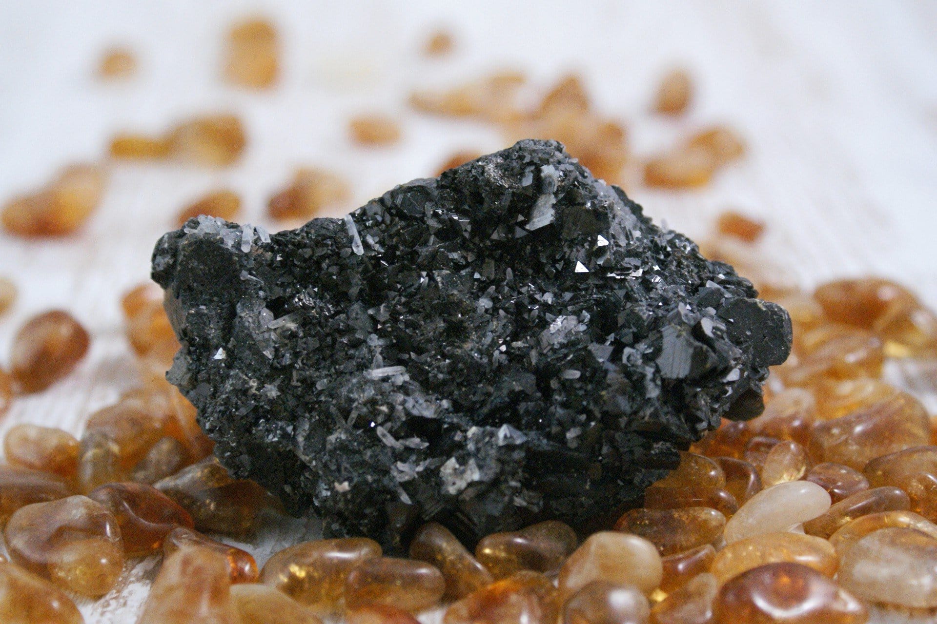 Authentic Bulgarian Galena and Quartz Crystal Specimen - Natural Mineral Collection for Healing, Meditation & Home Decor