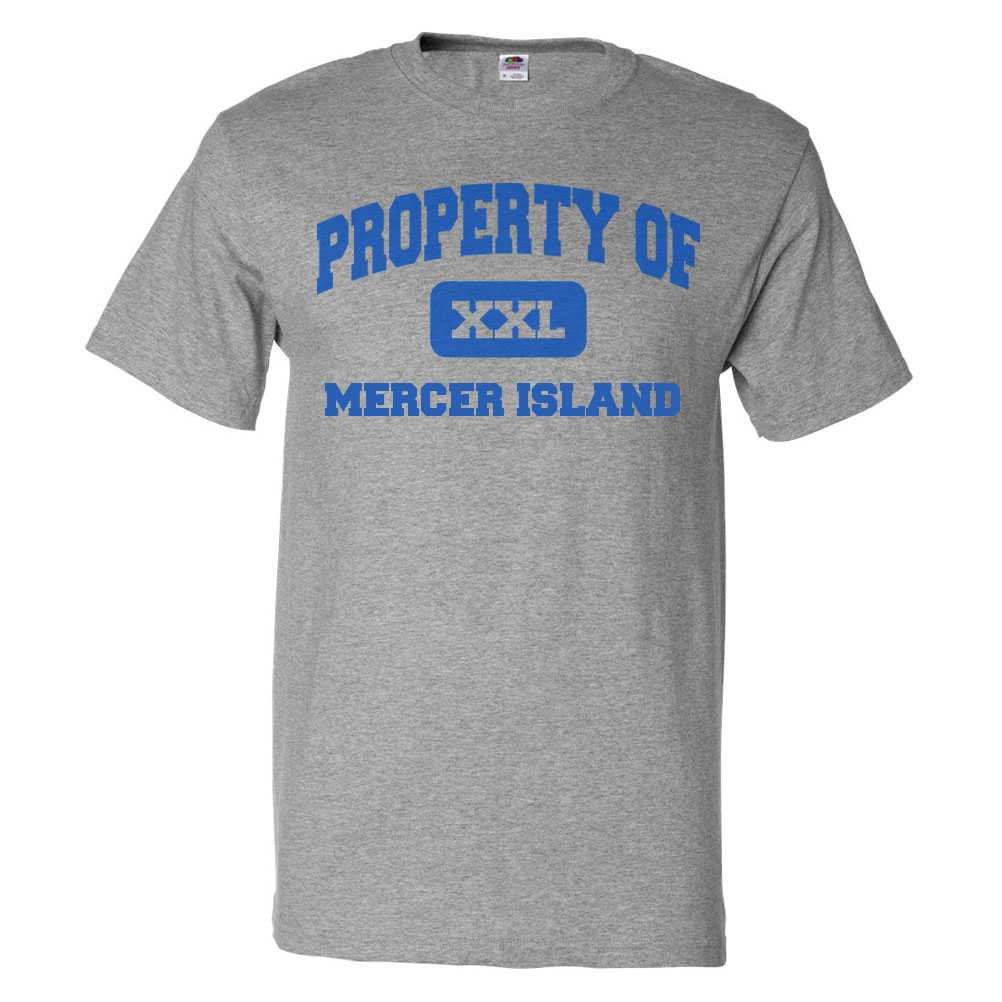 Funny Mercer Island T-Shirt - ShirtScope Property Tee | Cool Graphic Novelty Shirt for Casual Wear & Gifts