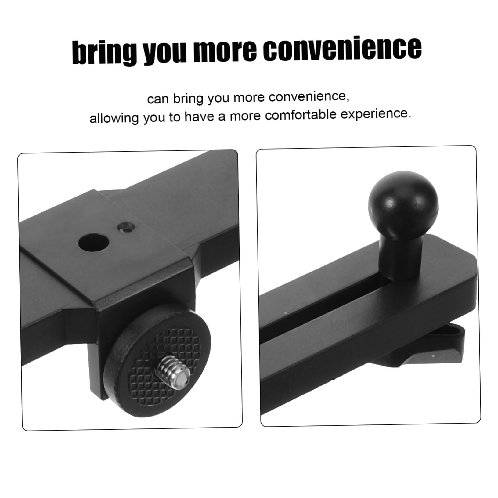 Toyvian Adjustable Metal Phone Tripod Stand - Universal Smartphone & DSLR Camera Mount with Secure Clip for Live Streaming, Video Calls, and Photography
