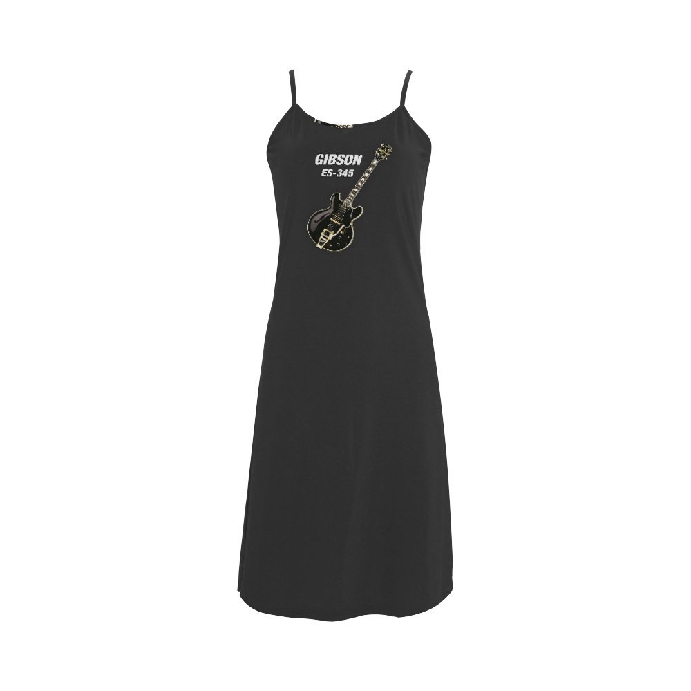 Custom Black Gibson Es Slip Dress - Elegant Women's Vintage Style Slip Dress for Evening Parties, Date Nights & Special Occasions