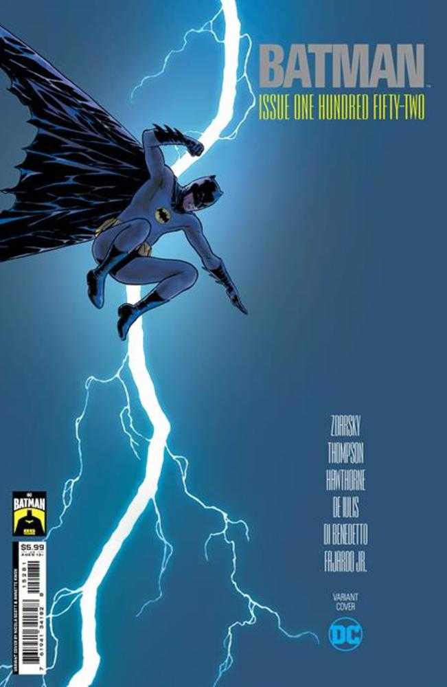 Batman #152 Cover F Nicola Scott - 85th Anniversary Variant Comic Book (Absolute Power) | Collectible Card Stock Edition for DC Fans, Comic Display & Investment