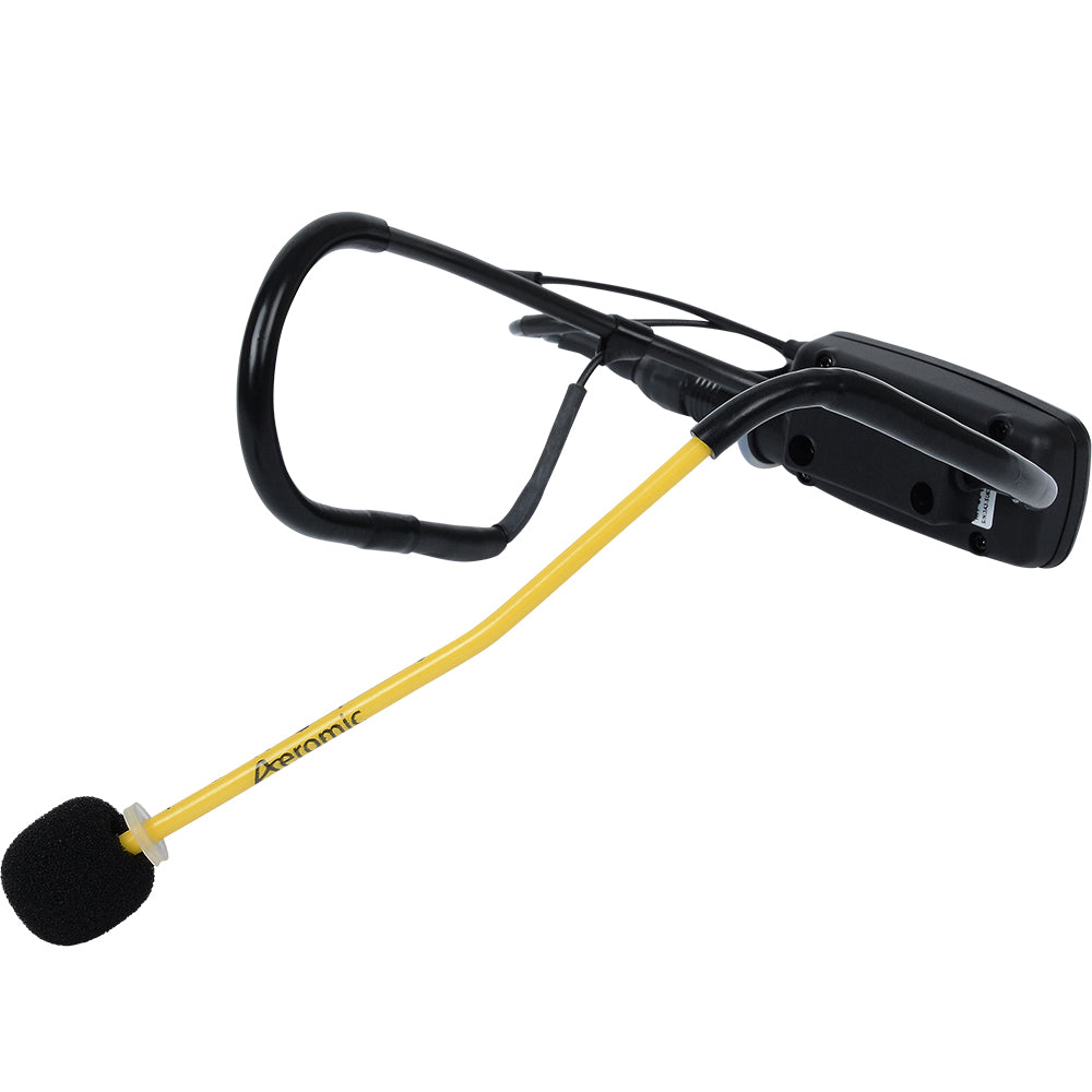Professional UHF Mini TX Aeromic & MTU8 Wireless Headset Microphone for Fitness Instructors - Perfect for Gym Workouts, Dance Classes & Live Performances