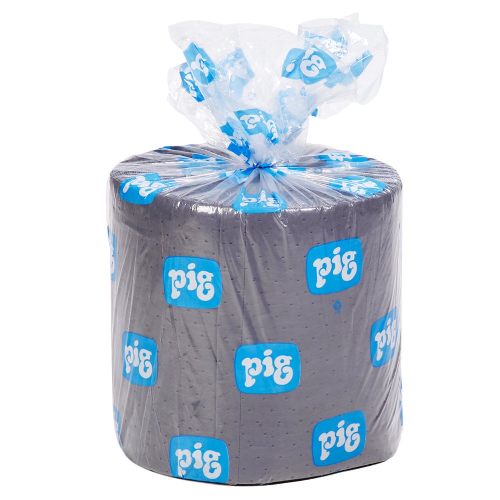 PIG Extra Heavy Duty Pig Mat - 18-Gallon Absorbency Oil Water Absorbent Mat - 150' x 16