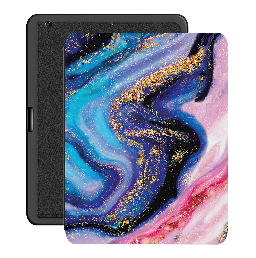 Galaxy Glitter iPad Case 2.0 - Protective Cover for iPad Air/Pro with Sparkling Design | Perfect for Work, School & Travel Accessories