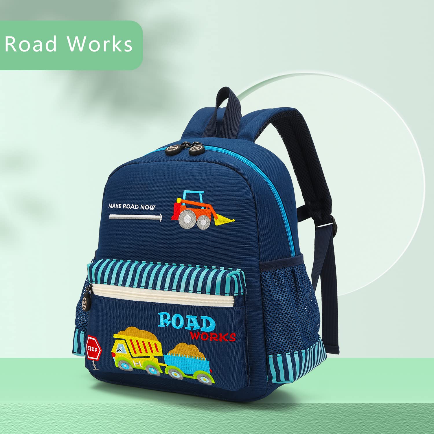 Adorable 3D Zoo Little Kids Backpack for Boys & Girls - Waterproof Toddler Backpack for Preschool & Daycare - Perfect for School, Travel & Outdoor Adventures