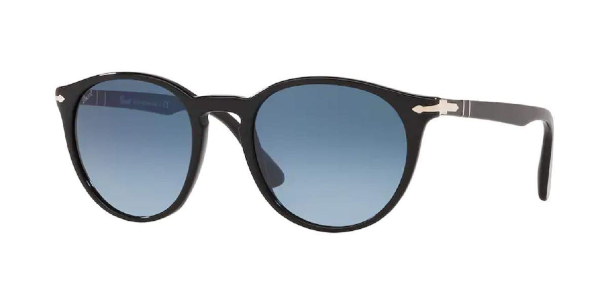 Persol PO3152S Phantos Polarized Sunglasses for Men - UV Protection, Lightweight & Stylish | Perfect for Driving, Outdoor Sports & Travel | Free Eyewear Kit Included